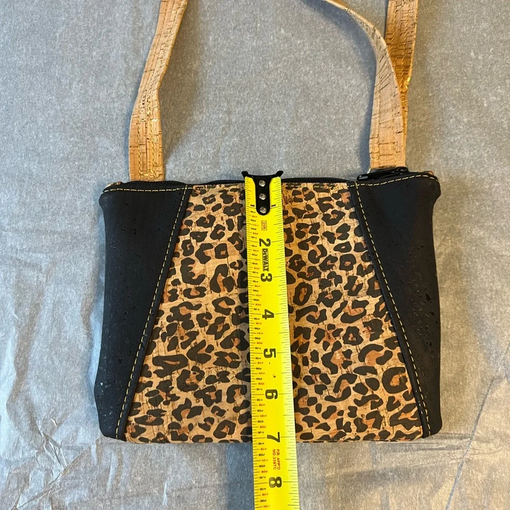 Cork, Leopard print Crossbody‎ bag